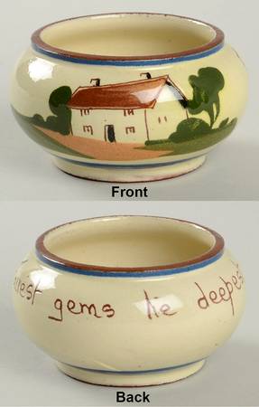 Motto Ware (Cottage) Open Sugar Bowl