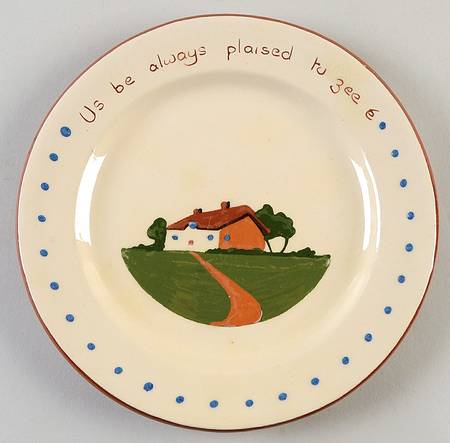 Motto Ware (Cottage) Salad Plate