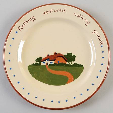 Motto Ware (Cottage) Salad Plate