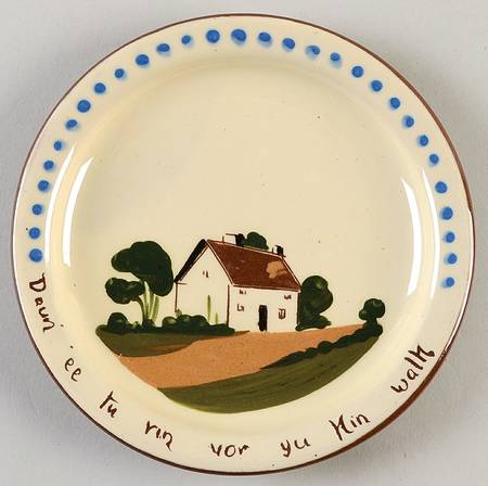 Motto Ware (Cottage) Bread & Butter Plate