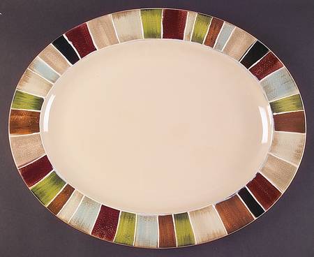 Jentry 18" Oval Serving Platter