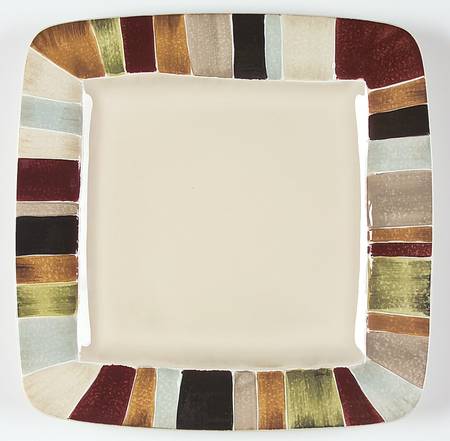 Jentry Square Dinner Plate