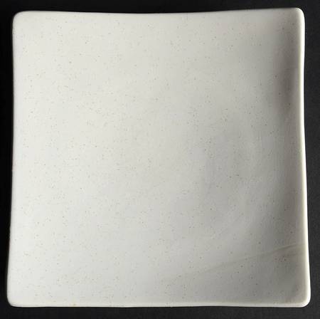 Eclipse White Square Salad Plate