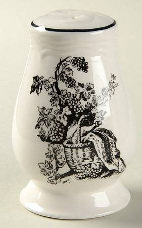 New England Toile (People) Salt Shaker