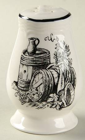 New England Toile (People) Pepper Shaker