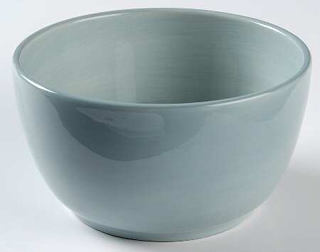 Espana Smoke Blue Coupe Cereal Bowl