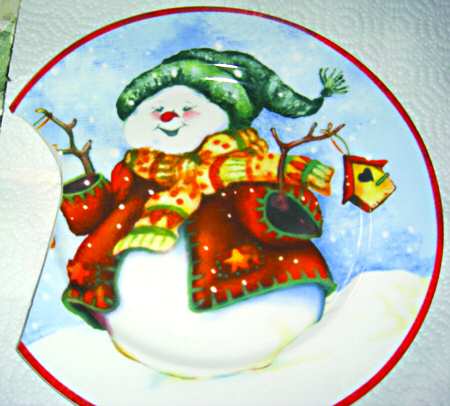 Bountiful Snowman by Thomson