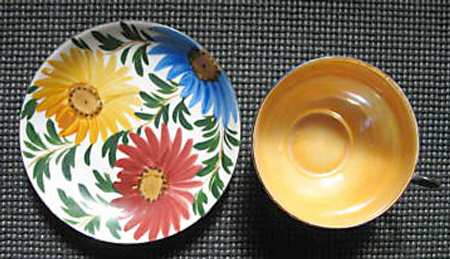 Tsl9 Footed Cup & Saucer Set
