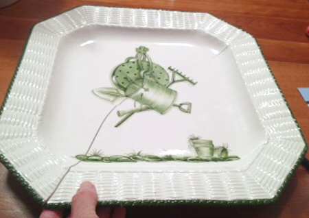 Giardiniere Dinner Plate