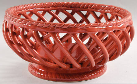 Espana Brick (Red) Medium Open Weave Basket