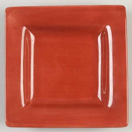 Espana Brick (Red) Square Salad Plate