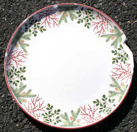 Yule Dinner Plate