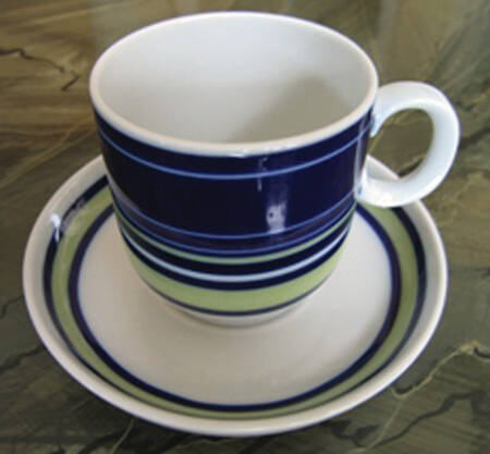 THO367 Flat Cup & Saucer Set