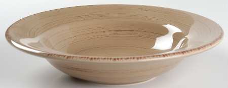 Sonoma Tan Large Rim Soup Bowl