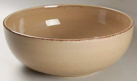Sonoma Tan 10" Round Serving Bowl