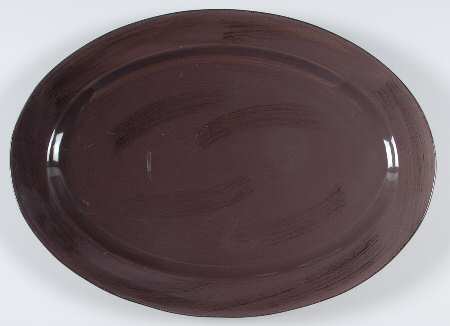 Sonoma Plum 18" Oval Serving Platter