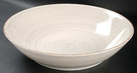 Sonoma Ivory 13" Large Salad Serving Bowl