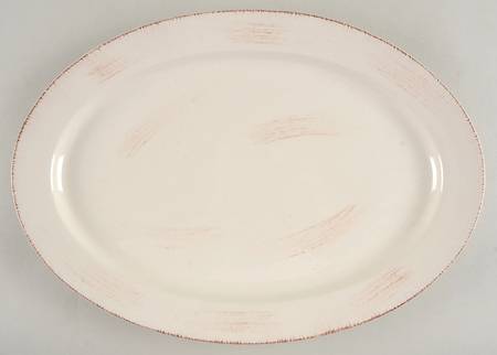 Sonoma Ivory 17" Oval Serving Platter
