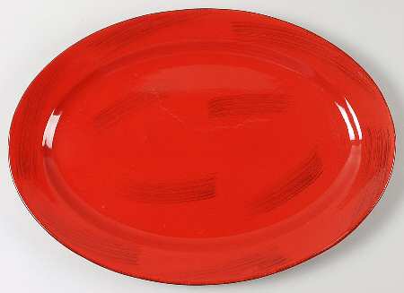 Sonoma Red 18" Oval Serving Platter