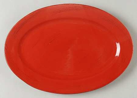 Sonoma Red 12" Oval Serving Platter
