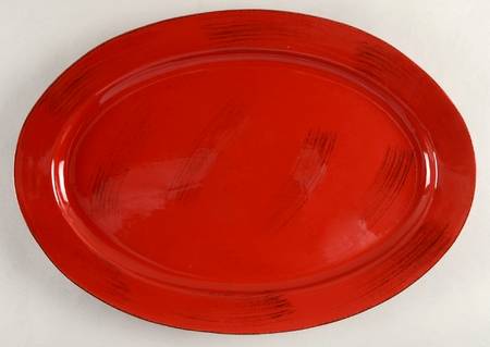 Sonoma Red 17" Oval Serving Platter