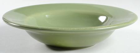 Sonoma 2 Green Large Rim Soup Bowl