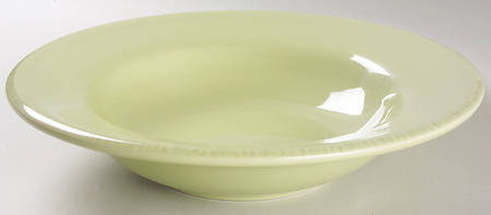 Sonoma 2 Light Green Large Rim Soup Bowl