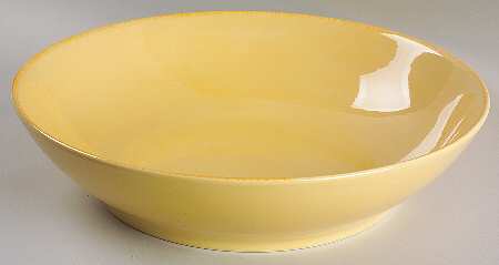 Sonoma 2 Butter (Bright Yellow) 13" Large Salad Serving Bowl