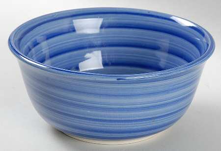 Swirl Blue Coupe Cereal Bowl