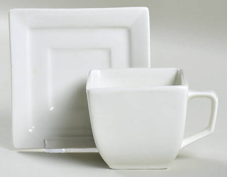 Whittier Flat Cup & Saucer Set