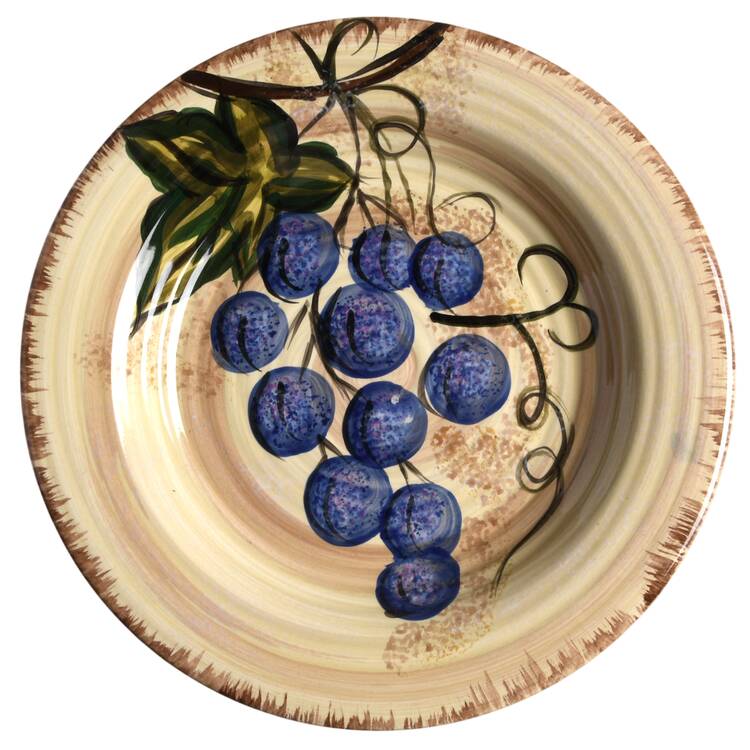 Vintage Cabernet Salad Plate by Tabletops Unlimited