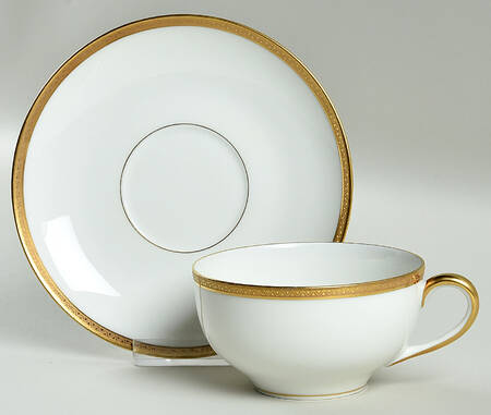 6554 Flat Cup & Saucer Set