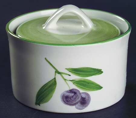Olive Garden Sugar Bowl & Lid
