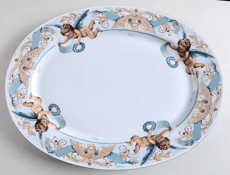 Rafaels Angel 14" Oval Serving Platter