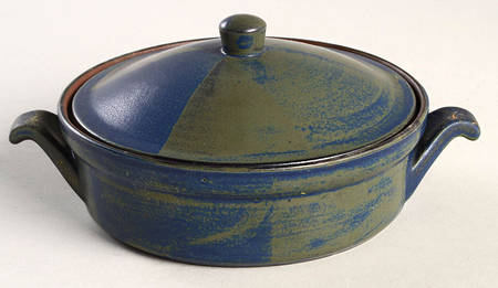 TWN2 BLUE Individual Casserole & Lid