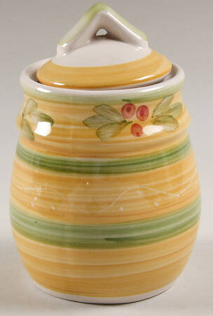 Country Berry Mini Canister & Lid
