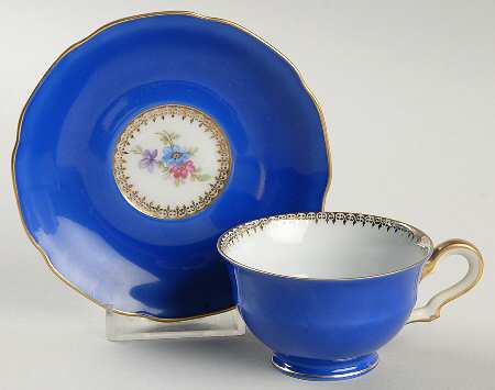 828-0 Footed Demitasse Cup & Saucer Set