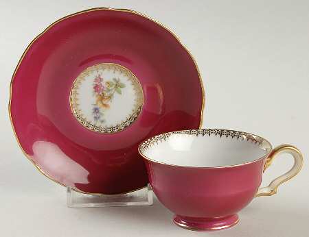 828-0 Footed Demitasse Cup & Saucer Set