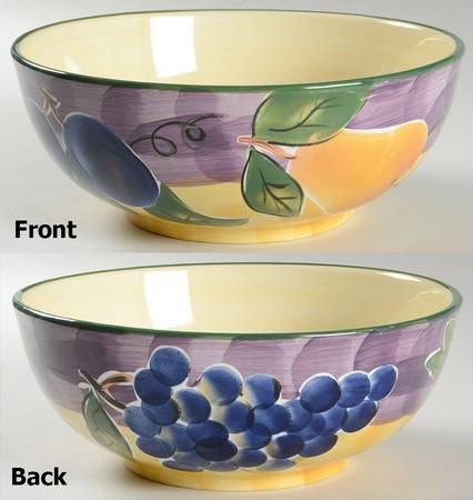 Scandicci 11" Large Salad Serving Bowl
