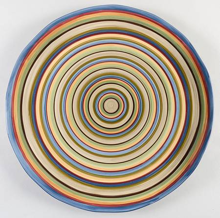 Los Colores 16" Chop Plate (Round Platter)