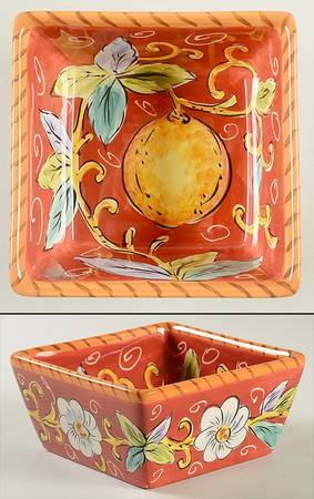 Villa Antiqua Open Bowl Only for (4 Piece) Condiment Set