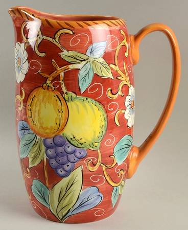 Villa Antiqua 96 Oz Pitcher by Tabletops Unlimited