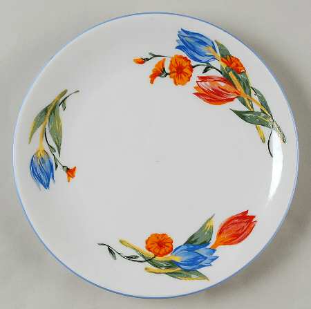 Lovely Tulip Dessert/Pie Plate