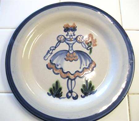 Milk Maid Salad Plate