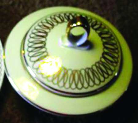 TIR453 Sugar Bowl & Lid