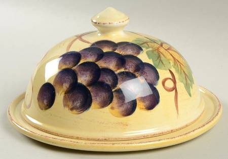 Vino Round Covered Butter