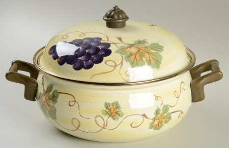 Vino 3 Quart Metal Stew Pot by Tabletops Unlimited