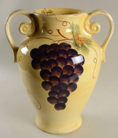 Vino 15" Handled Vase