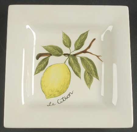 Le Fruit Square Salad Plate