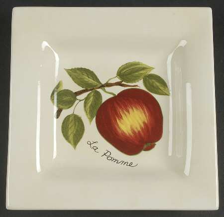Le Fruit Square Salad Plate